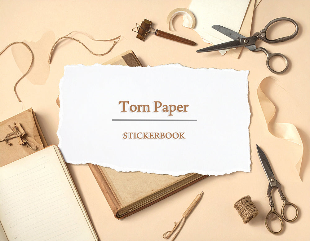 Made by Torn Paper_ Stickerbook