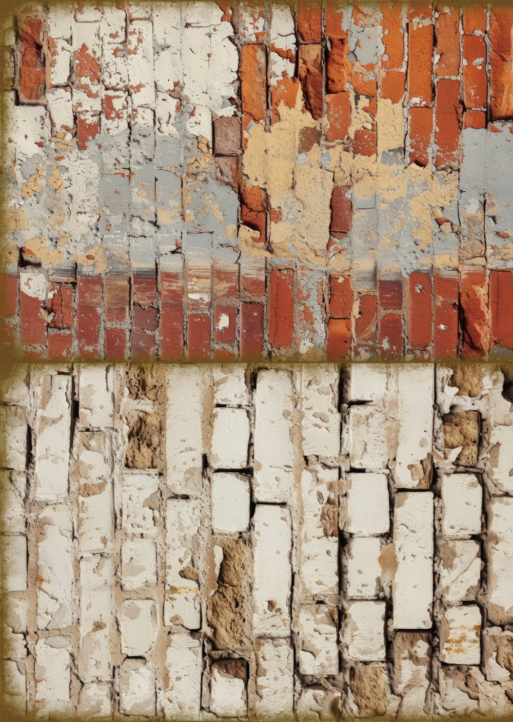 Torn Paper Scrapbooking Papers Silent Brick Stories TPB-028