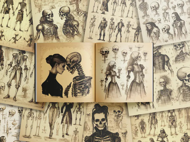 SBRC Gothic Anatomical Sketches SR 017