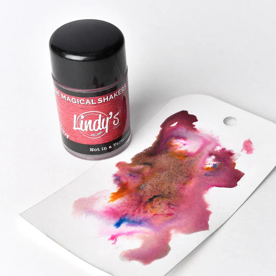 Lindy's Gang Powder ink Not in a Vermillion Years Magical Shaker LY 008