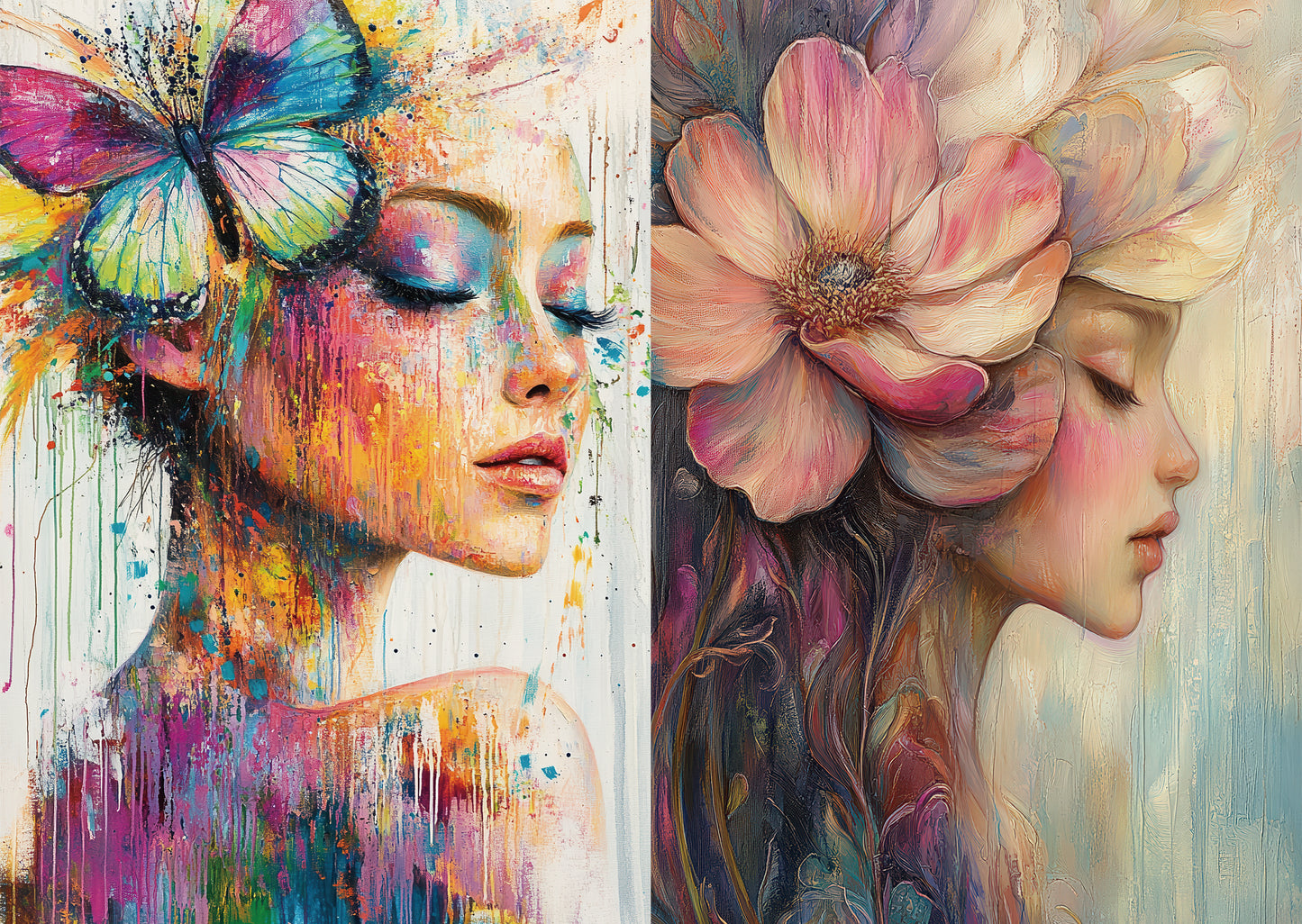 Torn Paper Scrapbooking Papers Soft Light, Soft Heart TPB-009