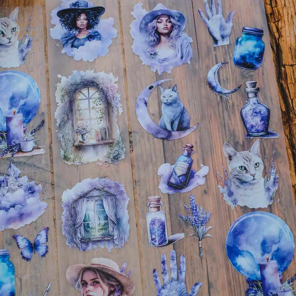 London Gifties_ Dreamy lavender magic PET Tape 10m[1Loop] LG 145