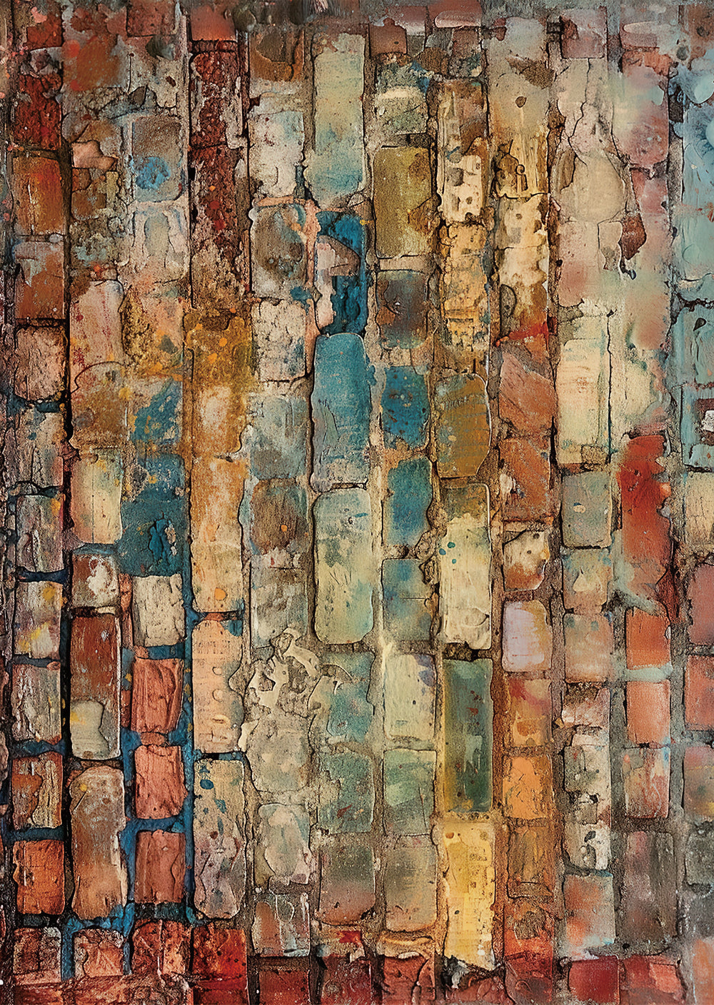 Torn Paper Scrapbooking Papers Silent Brick Stories TPB-028