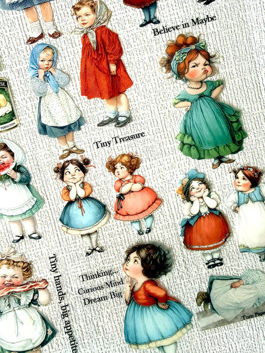 Torn Paper_ Sweet Innocence 3D Print PET Tape 200cm TPM 112[1Loop]