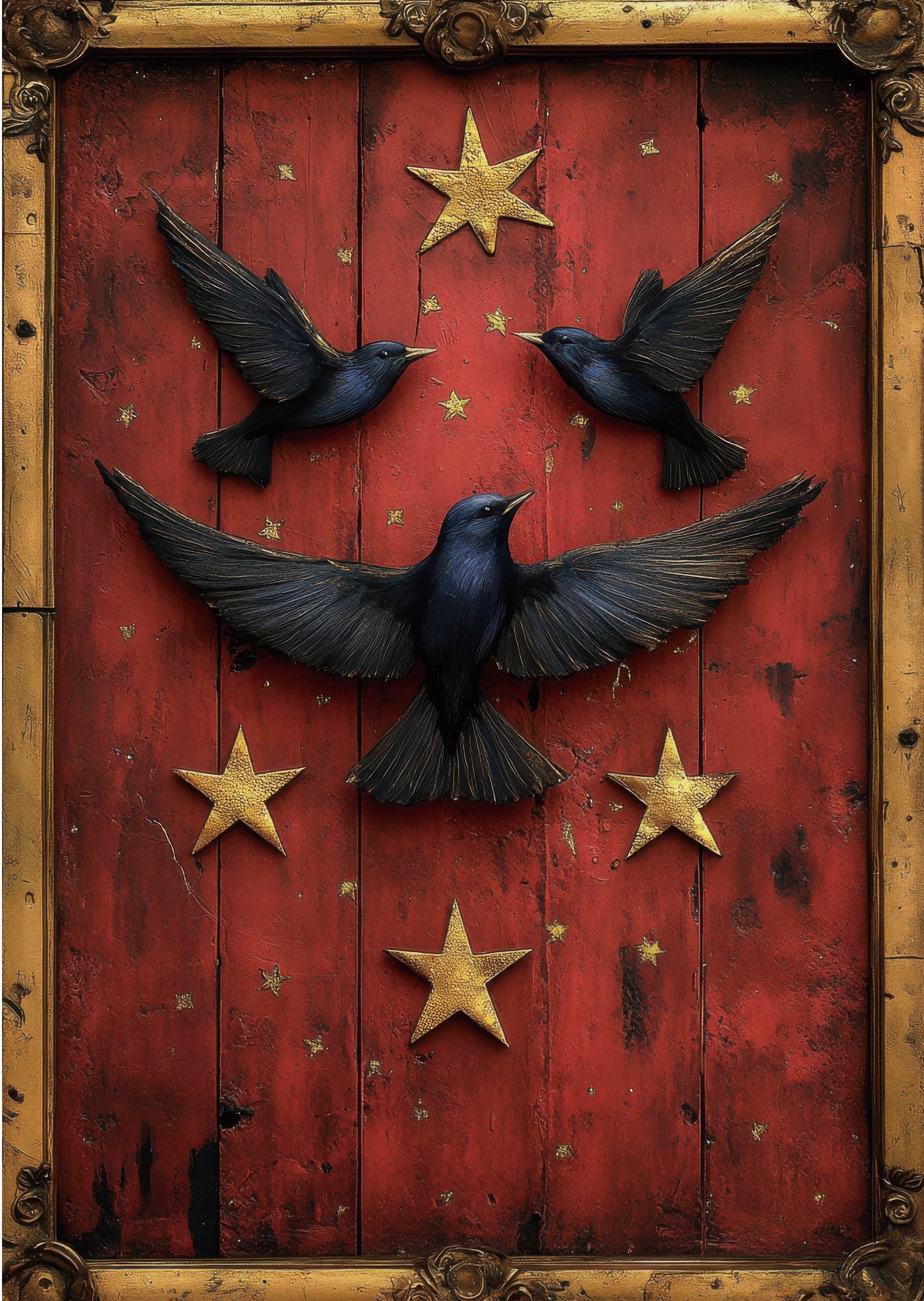 Torn Paper Scrapbooking Papers Carnival of Beautiful Nightmares TPB-002