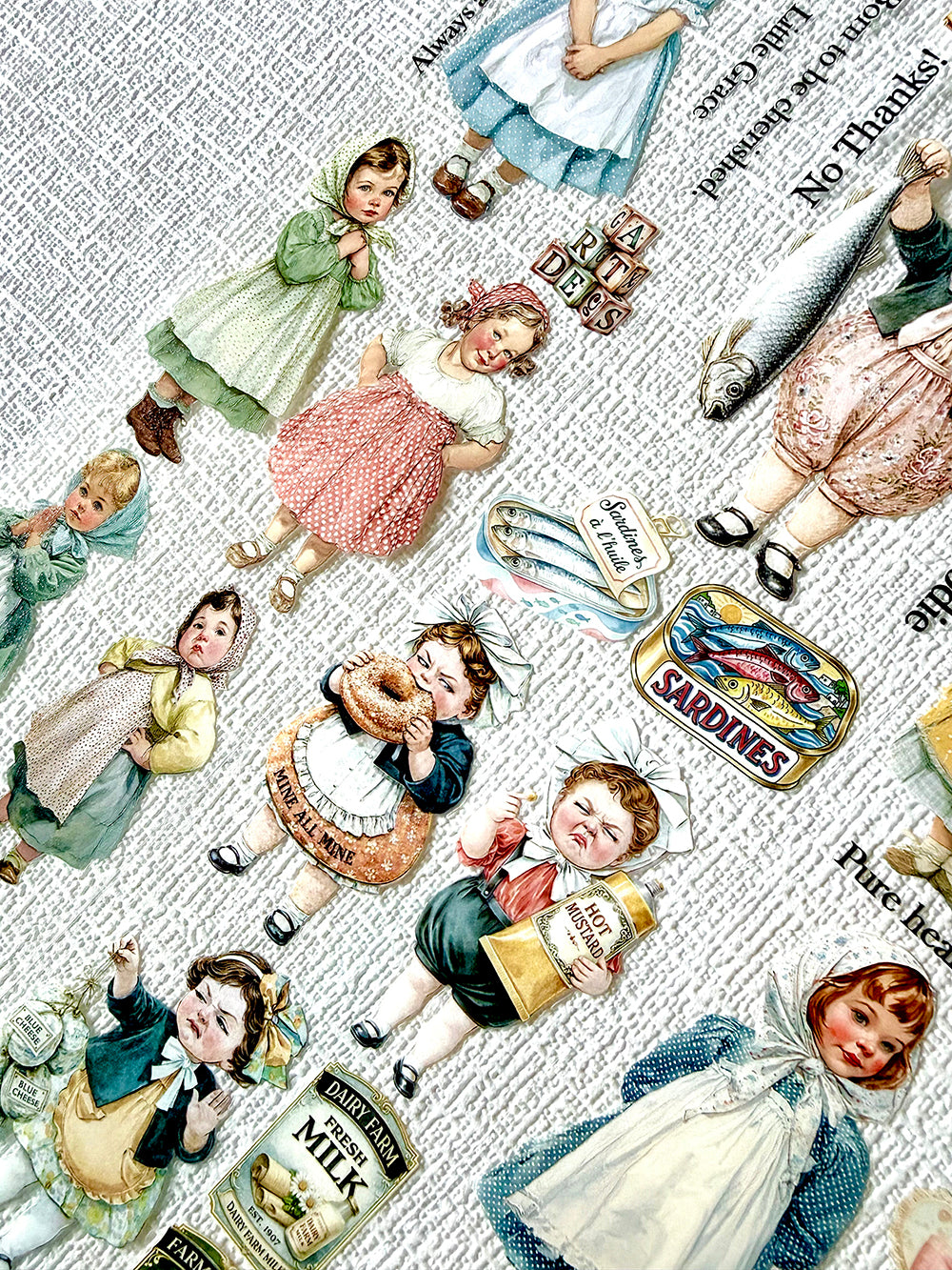 Torn Paper_ Sweet Innocence 3D Print PET Tape 200cm TPM 112[1Loop]