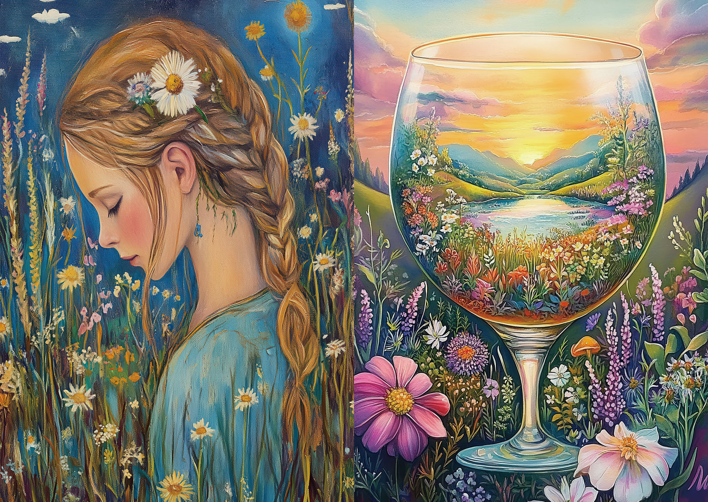 Torn Paper Scrapbooking Papers Soft Light, Soft Heart TPB-009