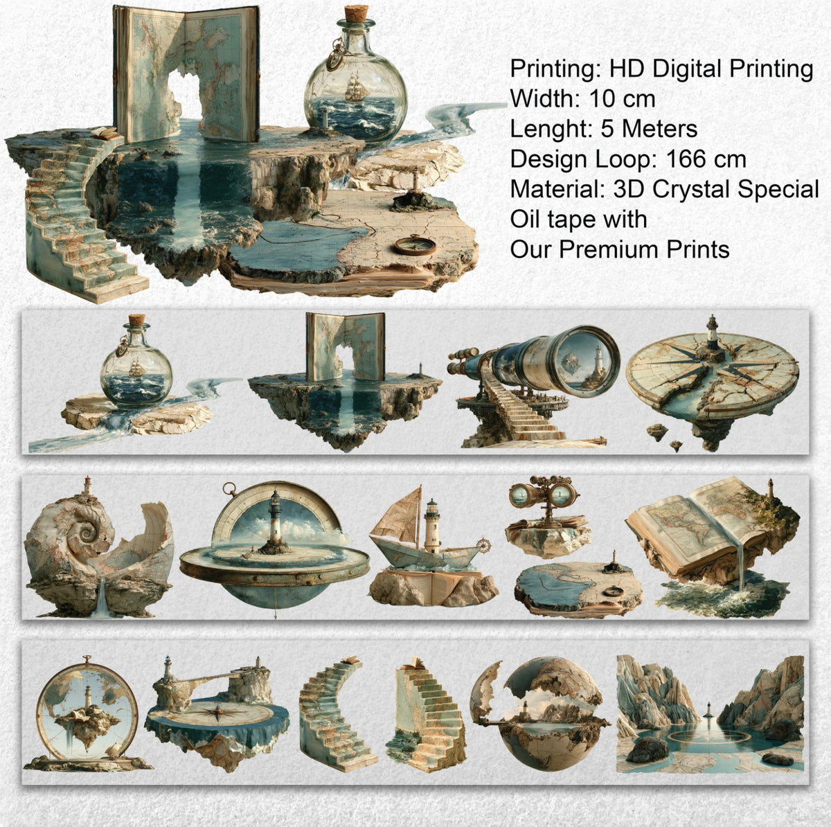 Onwize_ Journal Supplies Beyond the Map 3D Crystal Ink OW 255[1Loop]