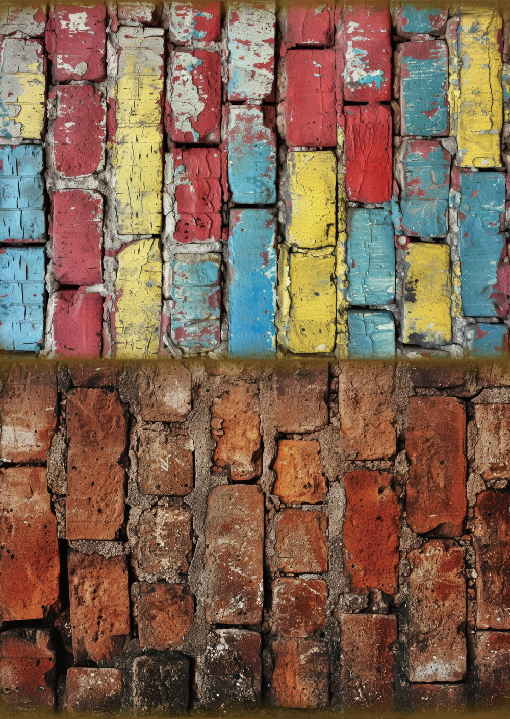 Torn Paper Scrapbooking Papers Silent Brick Stories TPB-028