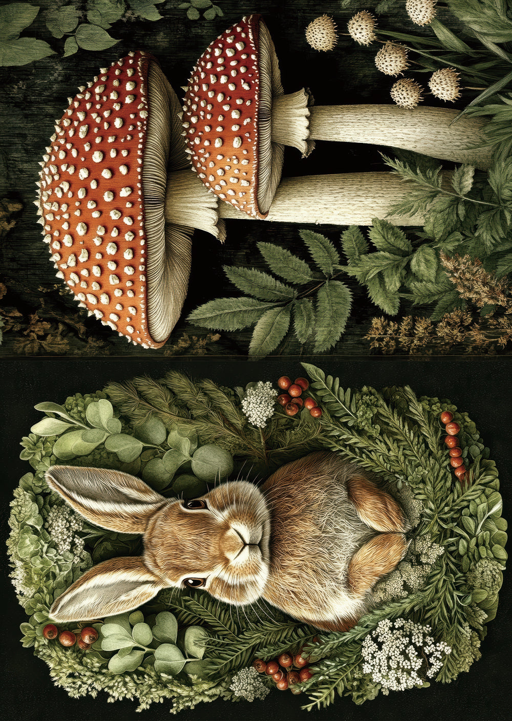 Torn Paper Scrapbooking Papers The Hidden Woodland TPB-030