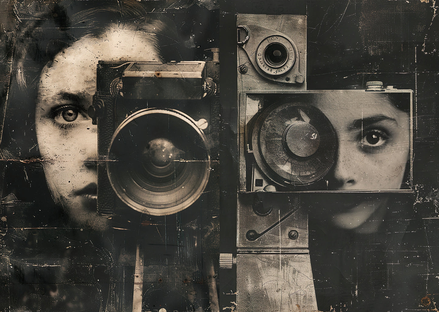 Torn Paper Scrapbooking Papers Faded Film Memories TPB-006