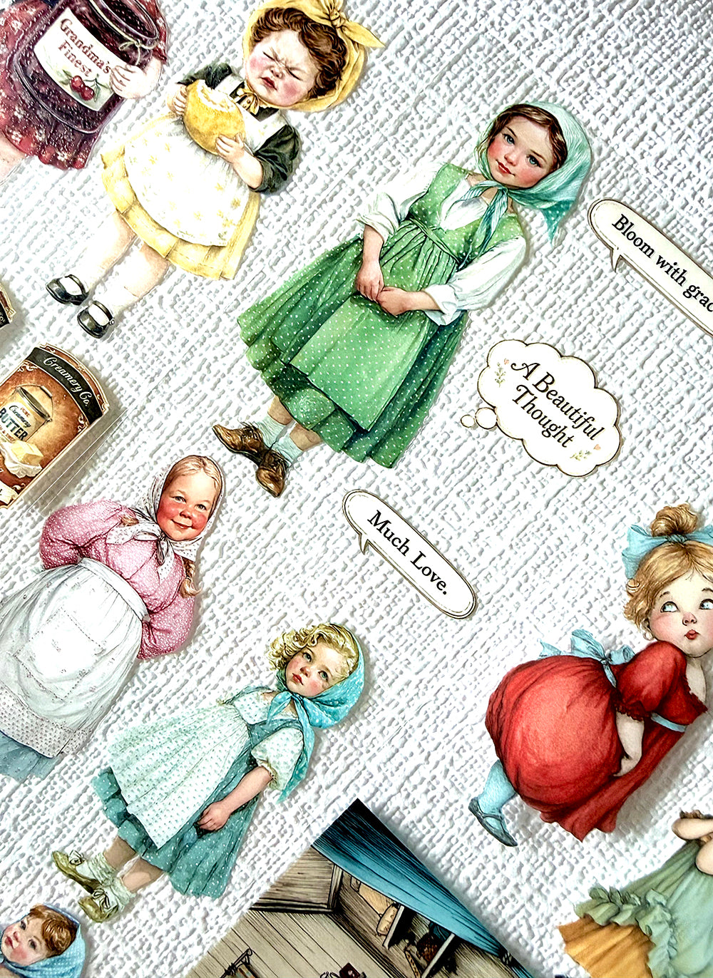 Torn Paper_ Sweet Innocence 3D Print PET Tape 200cm TPM 112[1Loop]