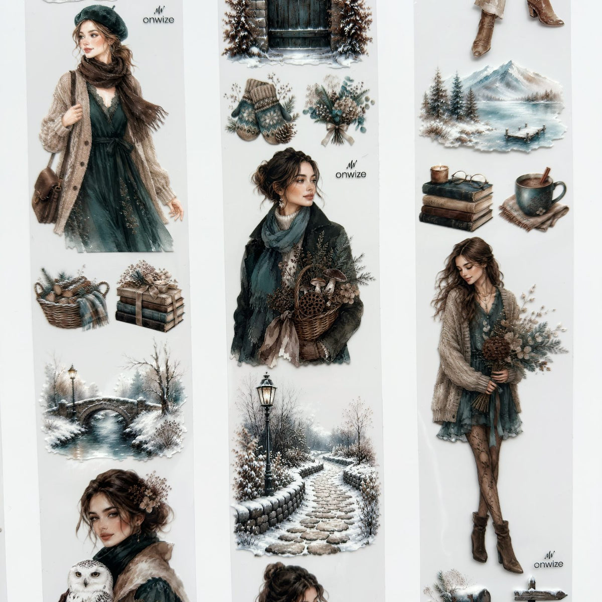 Onwize_ Journal Supplies Winter Meadow 3D Crystal Ink OW 264[Whole]
