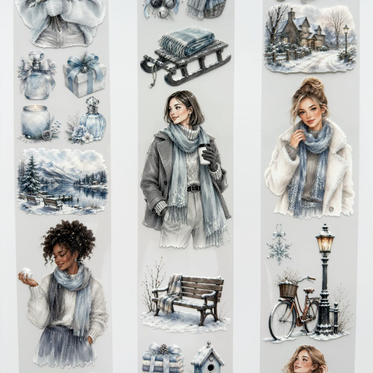 Onwize_ Journal Supplies Winter Glow 3D Crystal Ink OW 263[1Loop]
