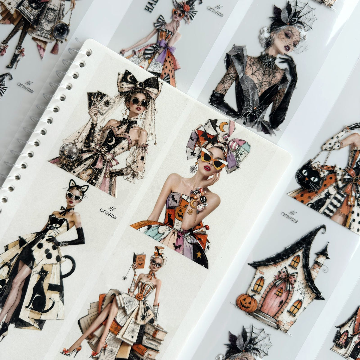 Onwize_ Journal Supplies Halloween Chic 3D Crystal Ink OW 260[Whole]