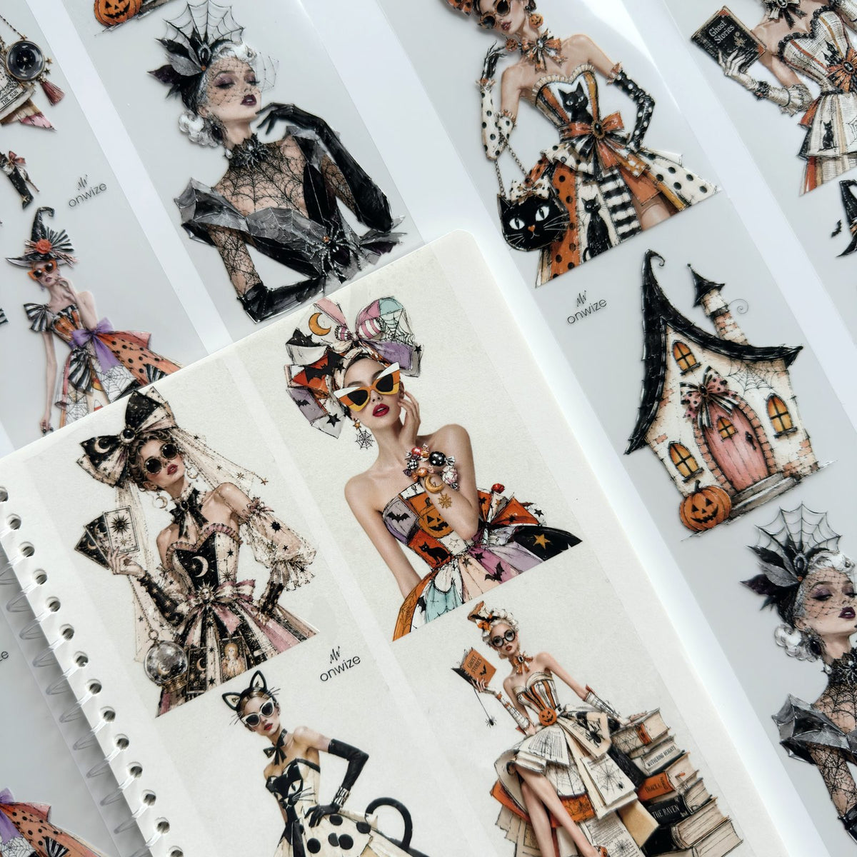 Onwize_ Journal Supplies Halloween Chic 3D Crystal Ink OW 260[1Loop]