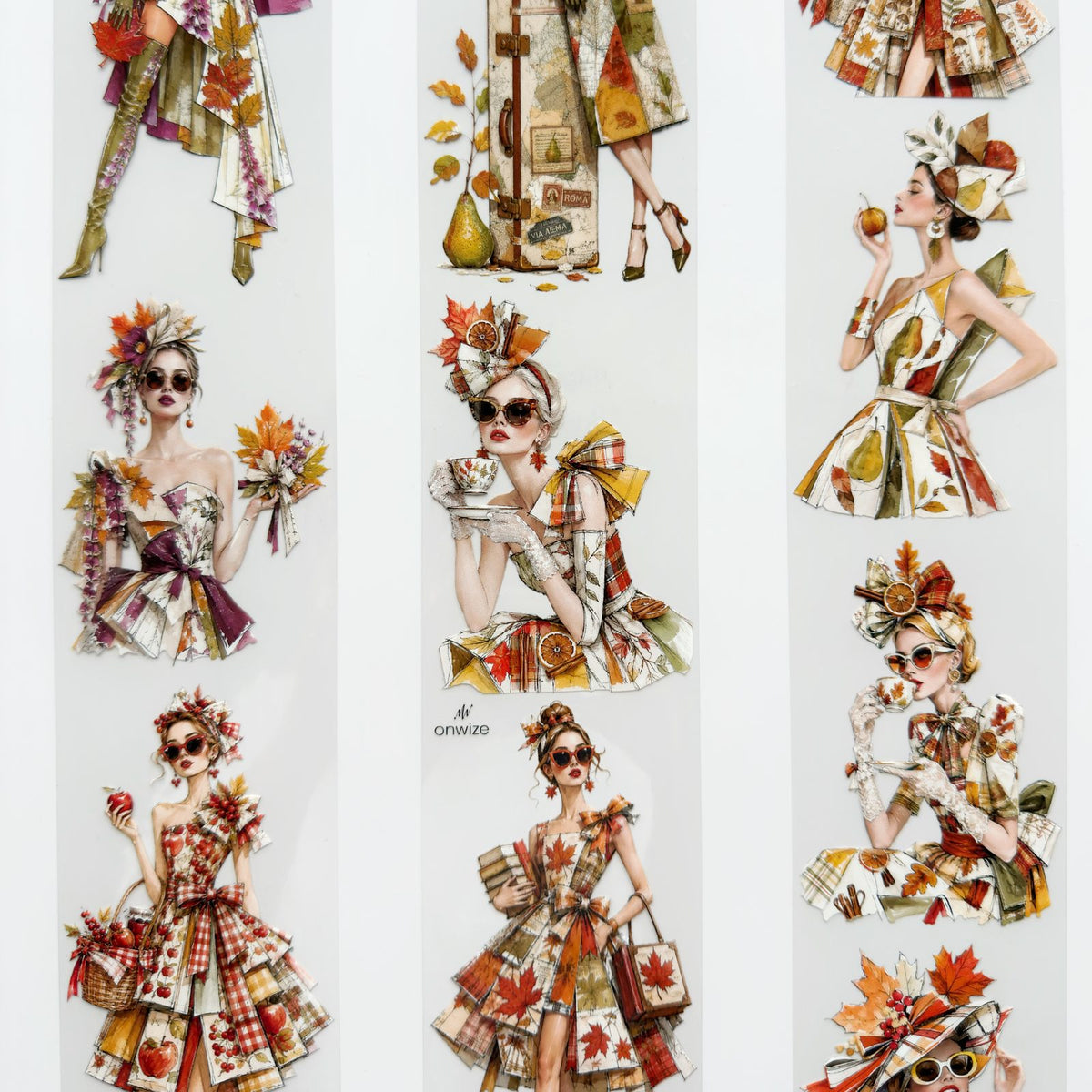 Onwize_ Journal Supplies Autumn Muse 3D Crystal Ink OW 258[1Loop]