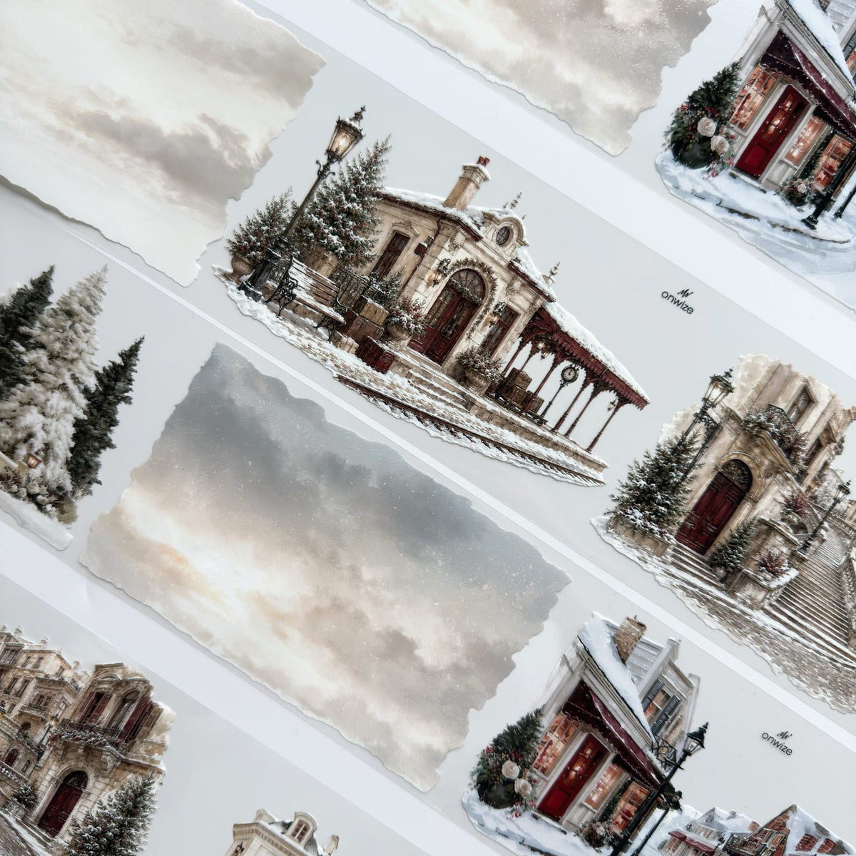 Onwize_ Journal Supplies Winter Promenade 3D Crystal Ink OW 256[1Loop]