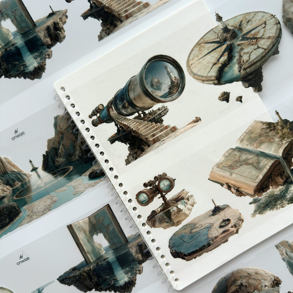 Onwize_ Journal Supplies Beyond the Map 3D Crystal Ink OW 255[Whole]