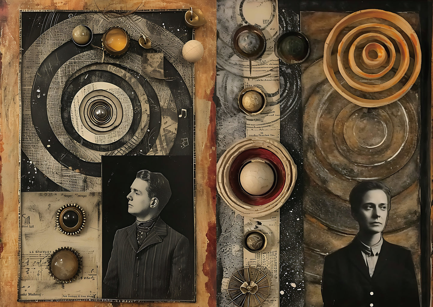 Torn Paper Scrapbooking Papers Artisan Texture Collection TPB-001