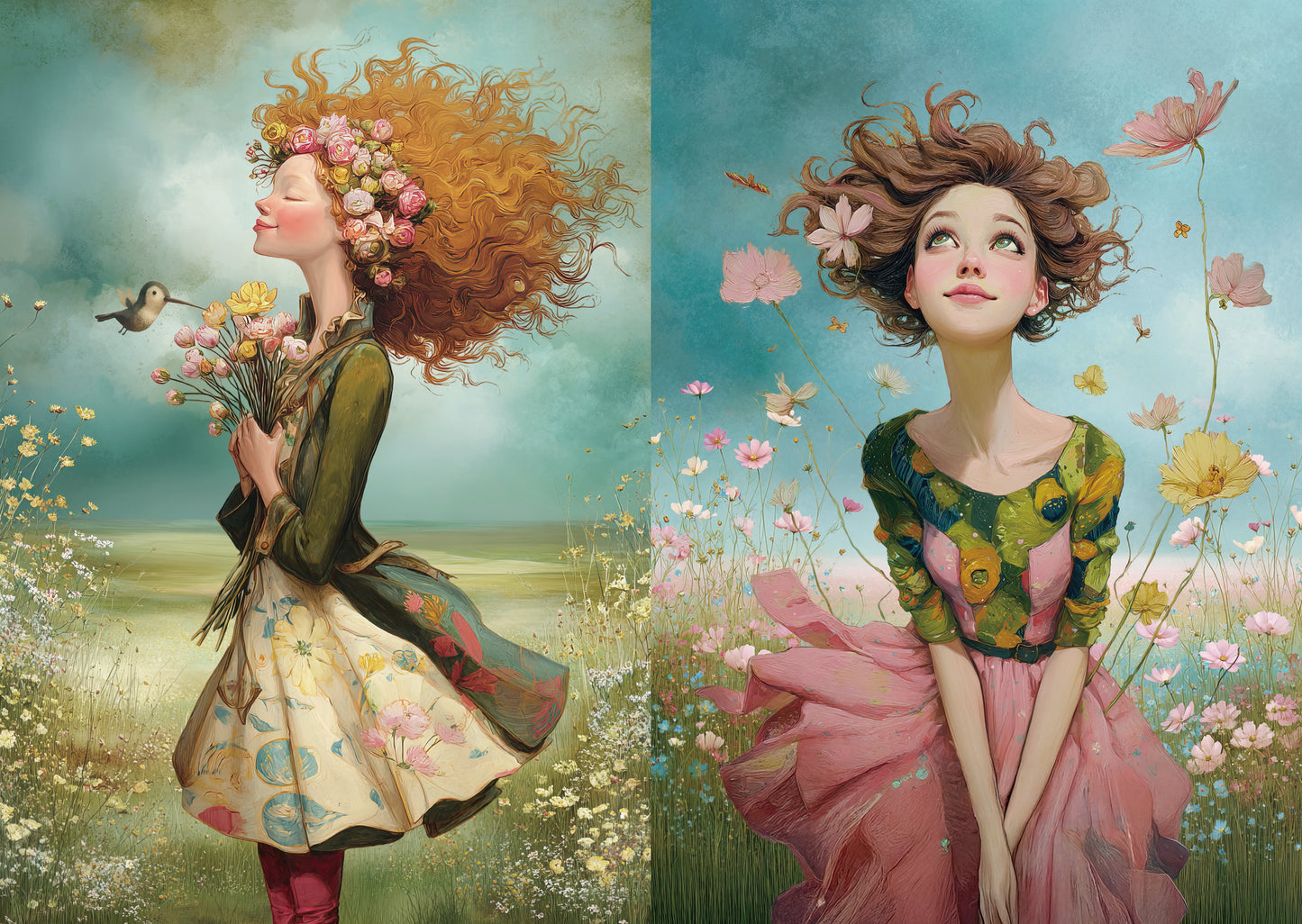 Torn Paper Scrapbooking Papers Springtime Reverie TPB-010