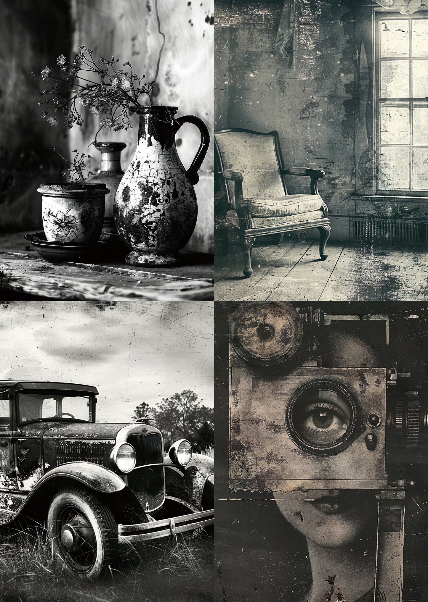 Torn Paper Scrapbooking Papers Faded Film Memories TPB-006