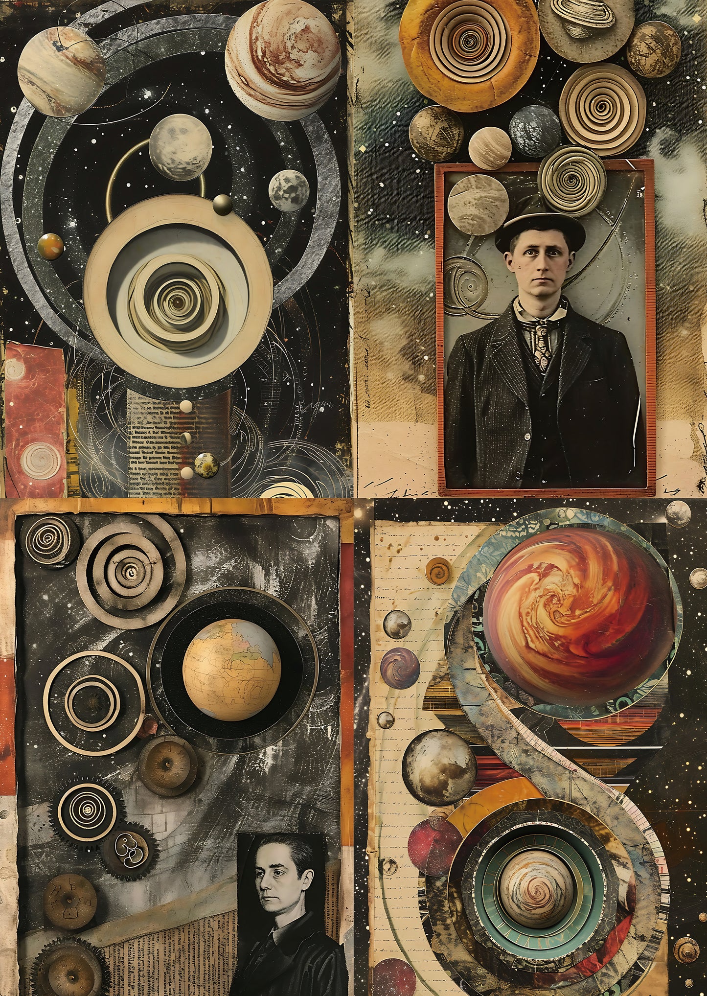 Torn Paper Scrapbooking Papers Artisan Texture Collection TPB-001