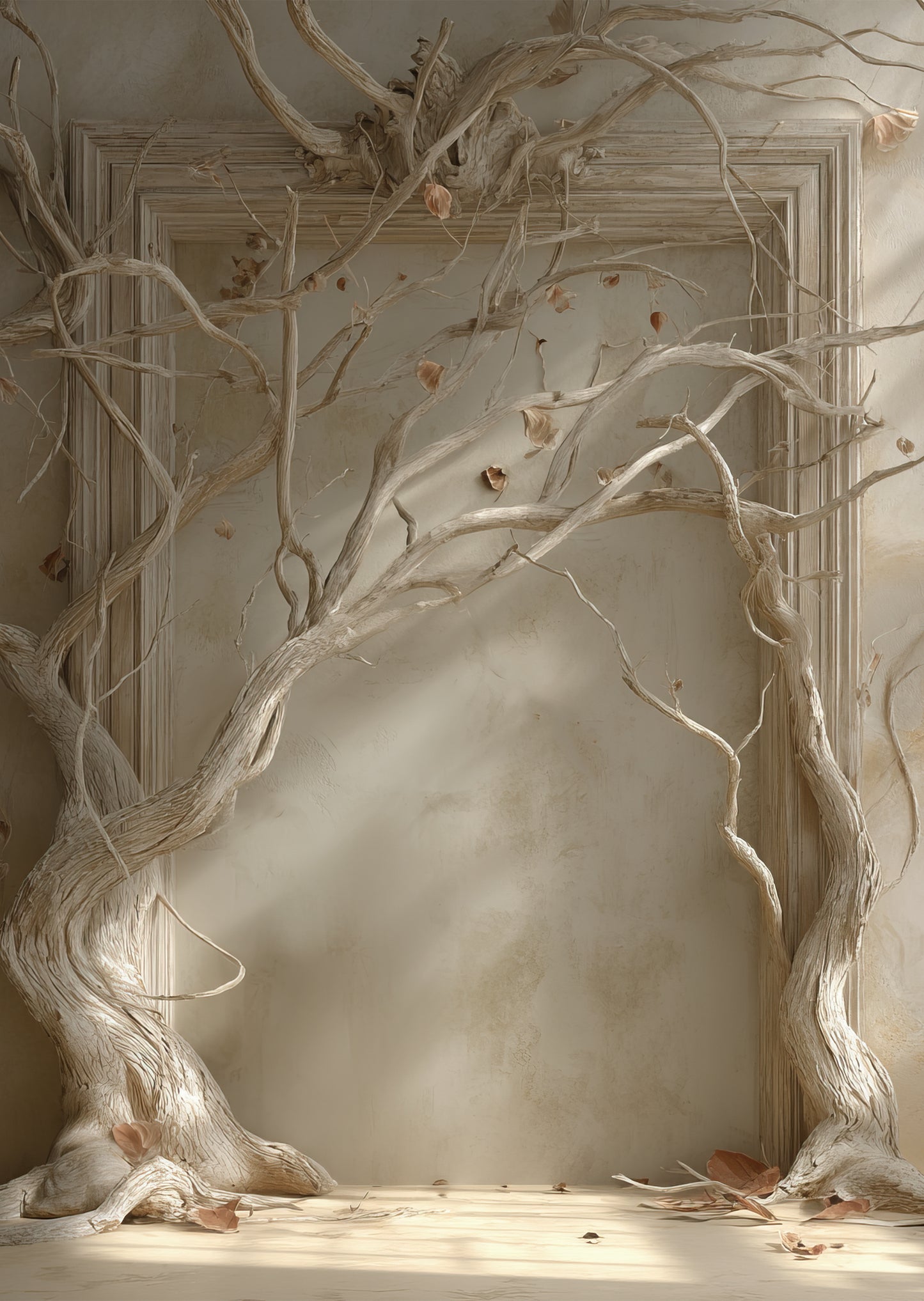 Torn Paper Scrapbooking Papers Forest of Quiet Doors TPB-007