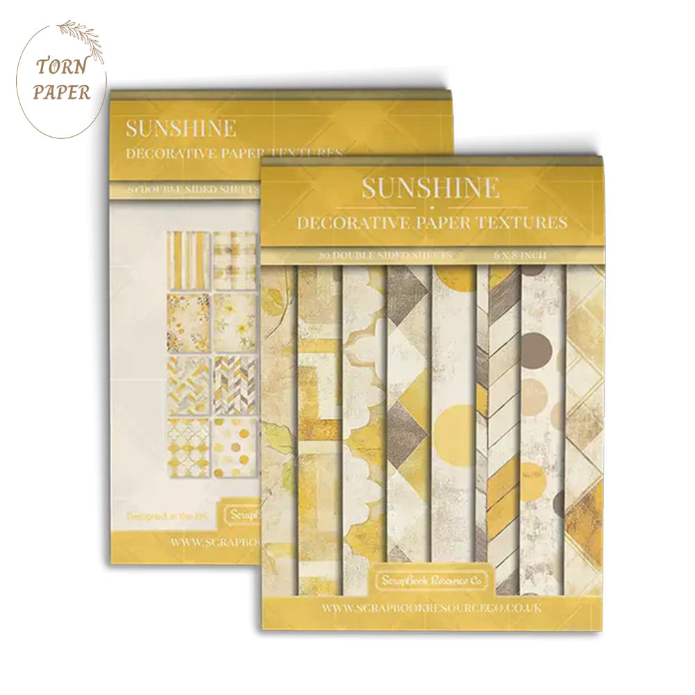 SBRC Decorative Paper Pad Sunshine SR 087 – Torn Paper