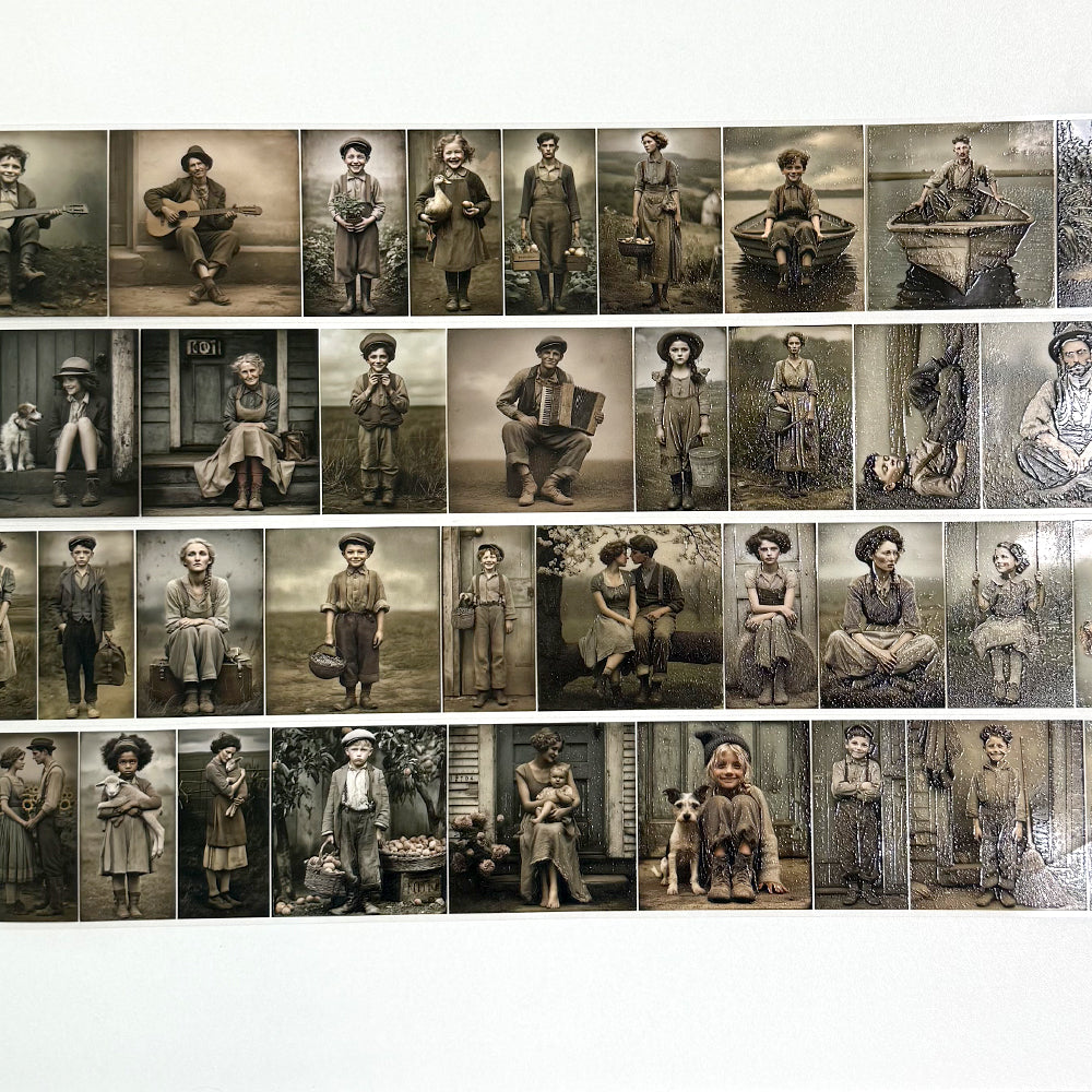 Torn Paper_ Entire life 3D Print PET Tape 200cm TPM 019[1Loop]