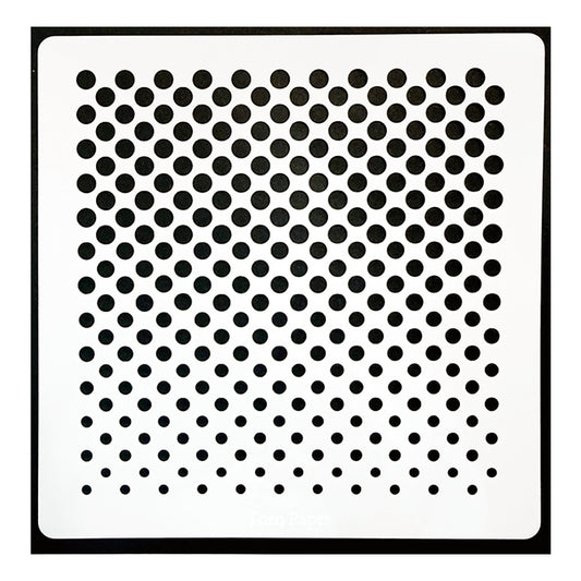 Torn Paper_ Halftone Dots Stencil TPS 018