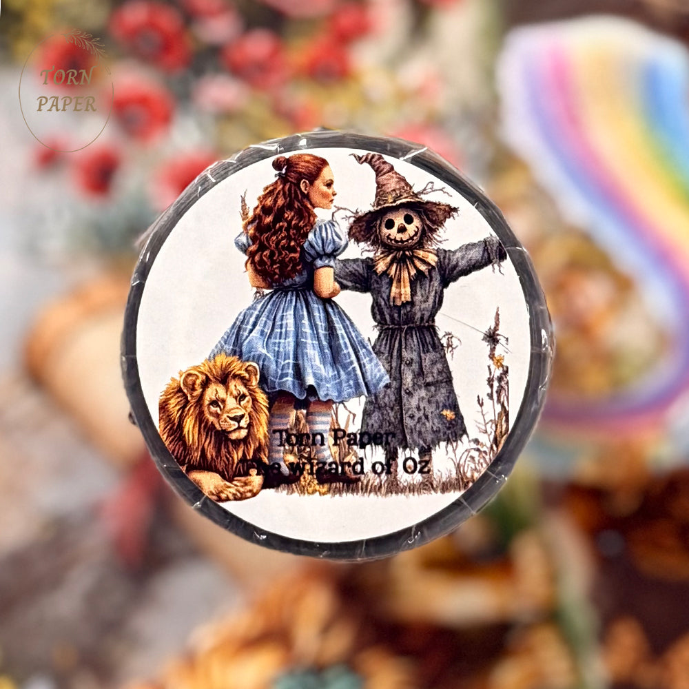 Torn Paper_ Wizard of Oz 3D Print PET Tape 200cm TPM 014[1Loop]