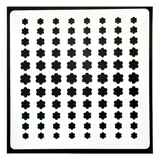 Torn Paper_ Petal String Stencil TPS 009