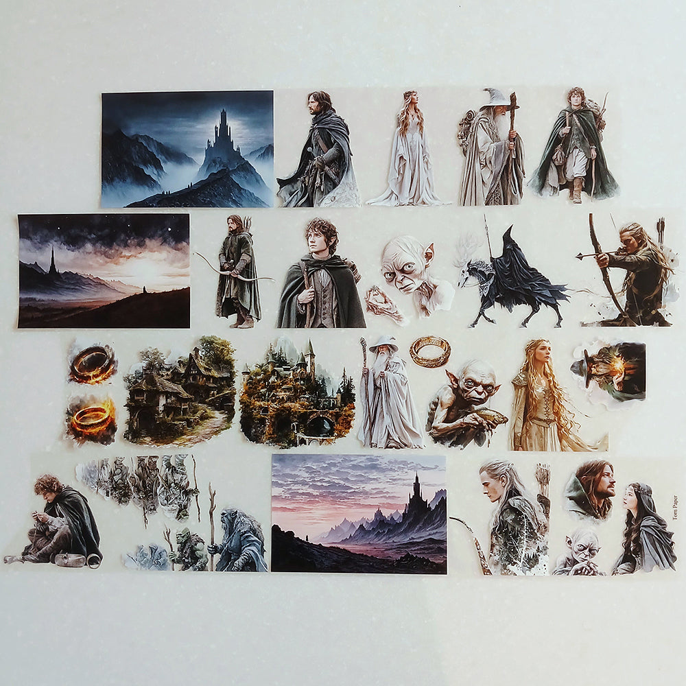 Torn Paper_ Ring of Destiny 3D Print PET Tape 6m TPM 067[Whole]