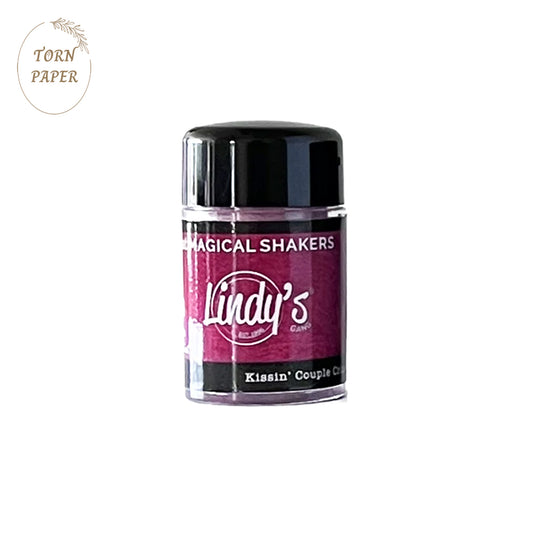 Lindy's Gang Powder ink Kissin Couple Crimson Magical Shaker LY 003