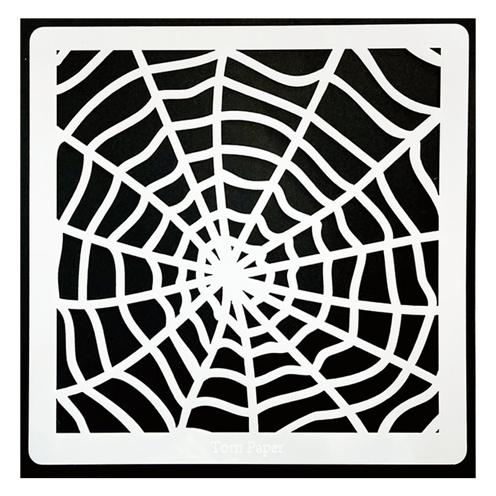 Torn Paper_ Whispering Web Stencil TPS 020