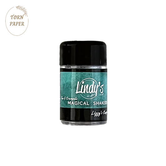 Lindy's Gang Powder ink Lizzy Cuppa Tea Teal Magical Shaker LY 026