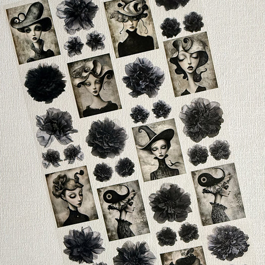 Torn Paper_ The Silent Masquerade 3D Print PET Tape 6m TPM 098[Whole]