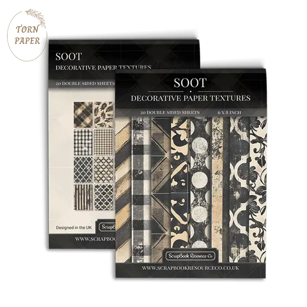 SBRC Decorative Paper Pad Soot SR 086