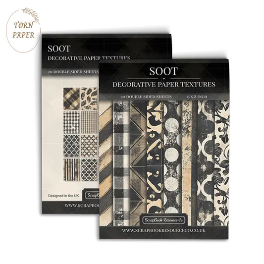 SBRC Decorative Paper Pad Soot SR 086