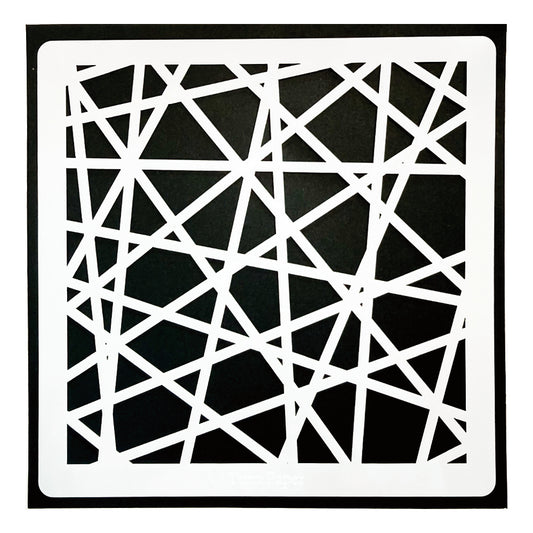 Torn Paper_ Chaos Line Stencil TPS 013