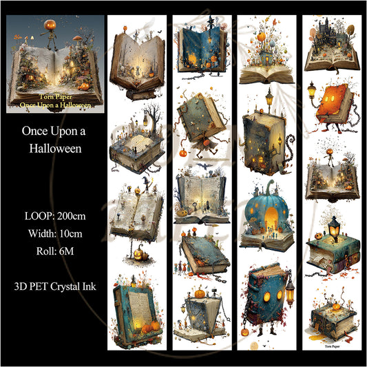 Torn Paper_ Once Upon a Halloween 3D Print PET Tape 200cm TPM 113[1Loop]