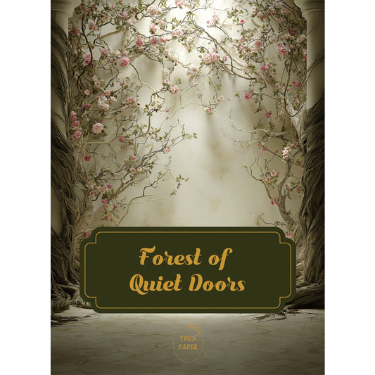 Torn Paper Scrapbooking Papers Forest of Quiet Doors TPB-007