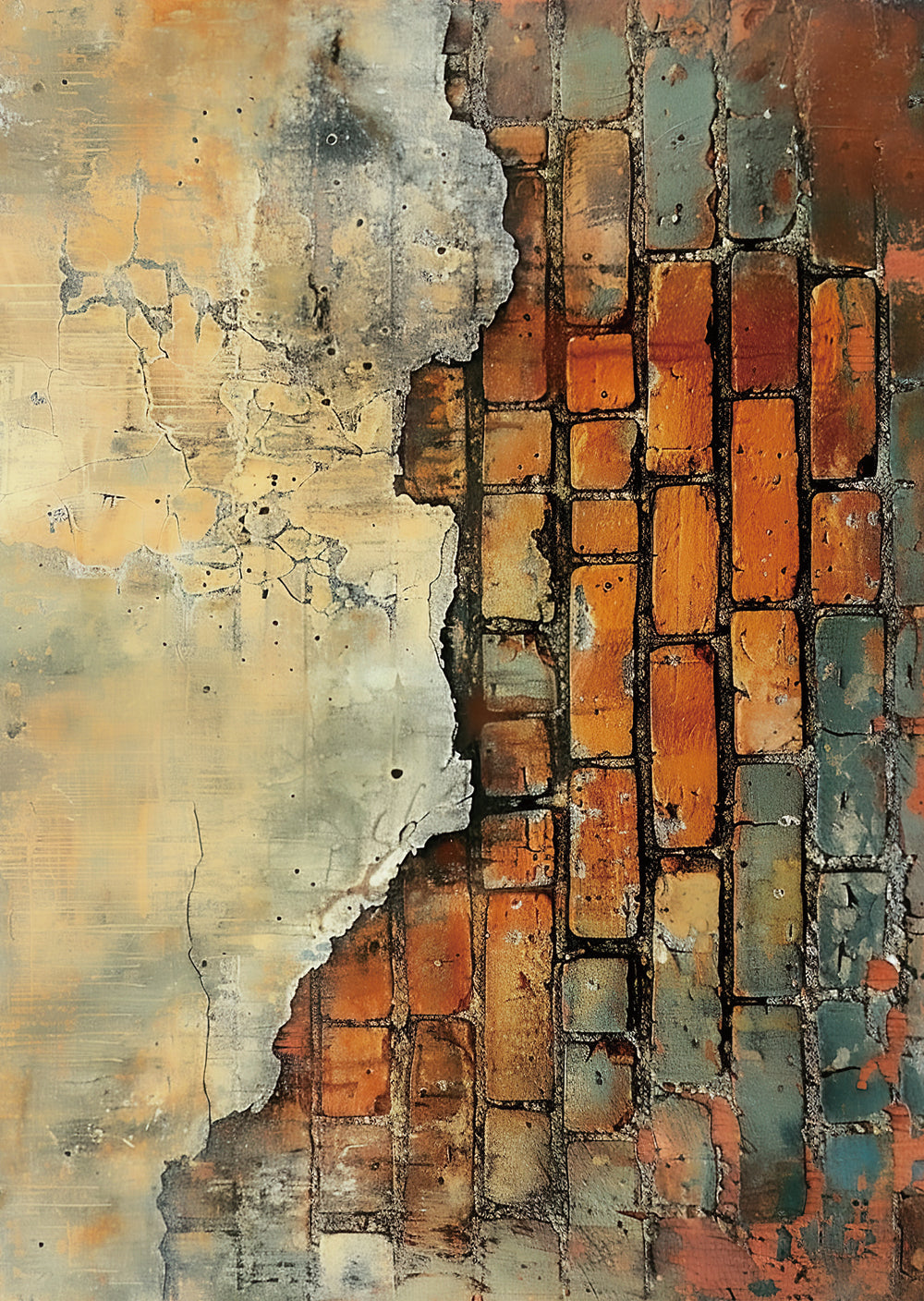 Torn Paper Scrapbooking Papers Silent Brick Stories TPB-028