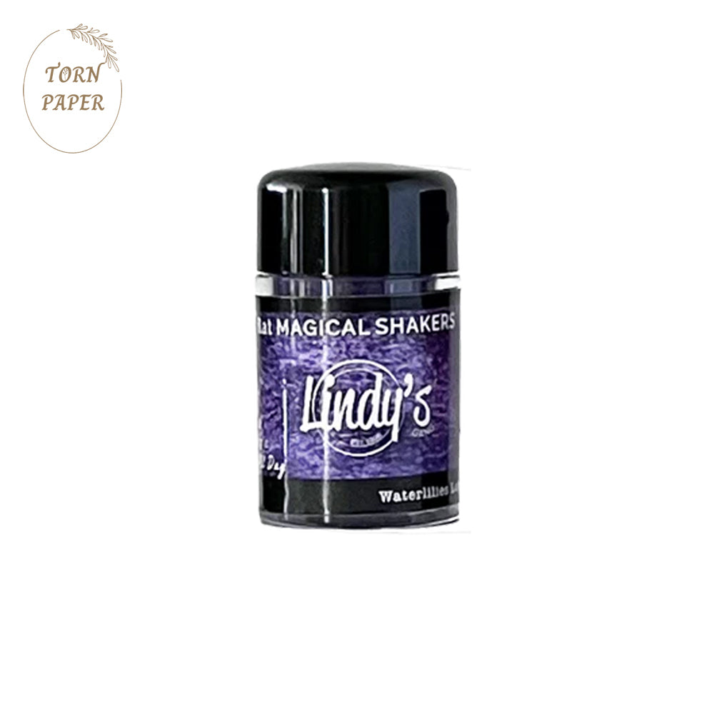 Lindy's Gang Powder ink Waterlilies Lavendar Magical Shaker LY 007