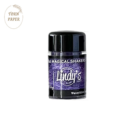Lindy's Gang Powder ink Waterlilies Lavendar Magical Shaker LY 007
