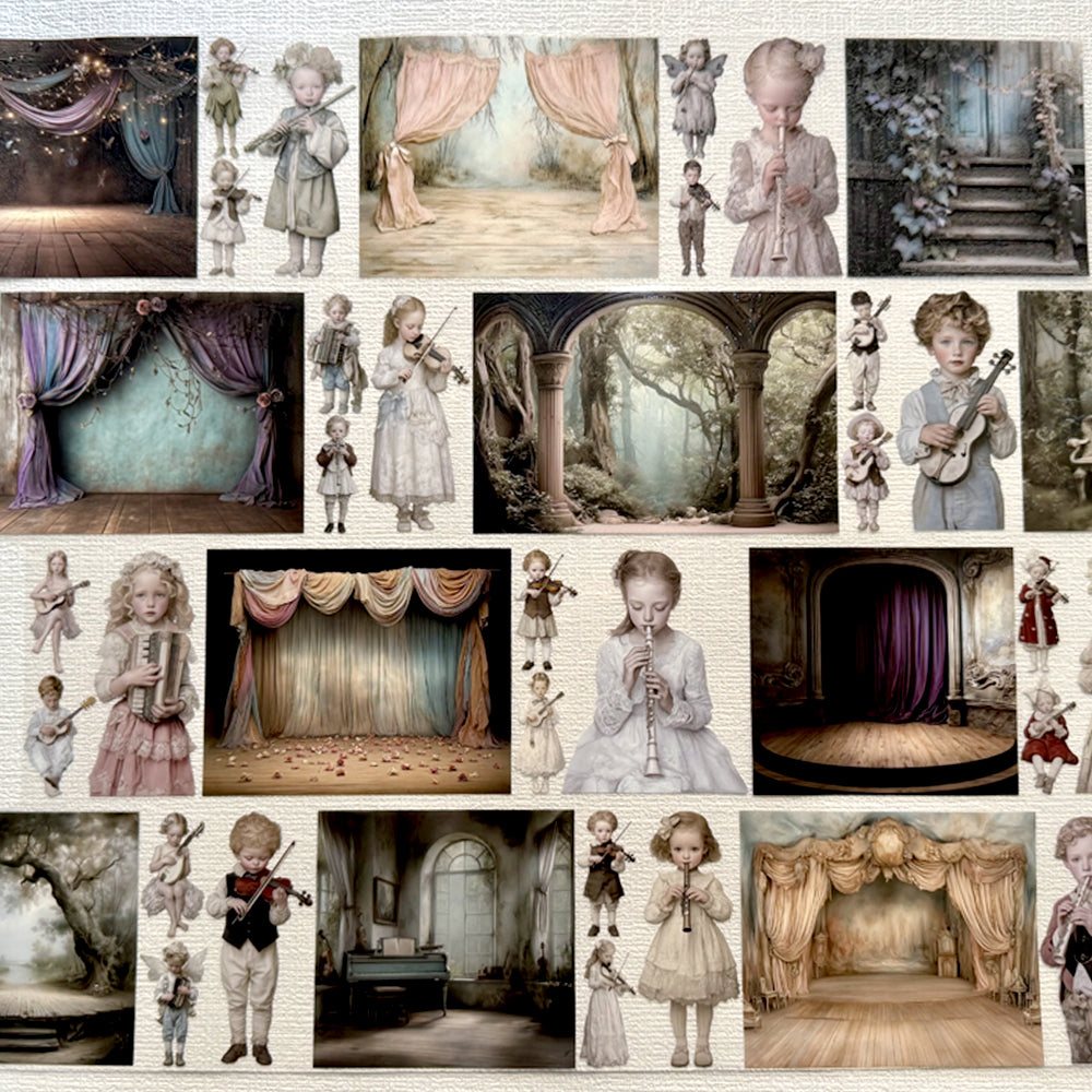 Torn Paper_  Celestial Harmony 3D Print PET Tape 200cm TPM 030[1Loop]