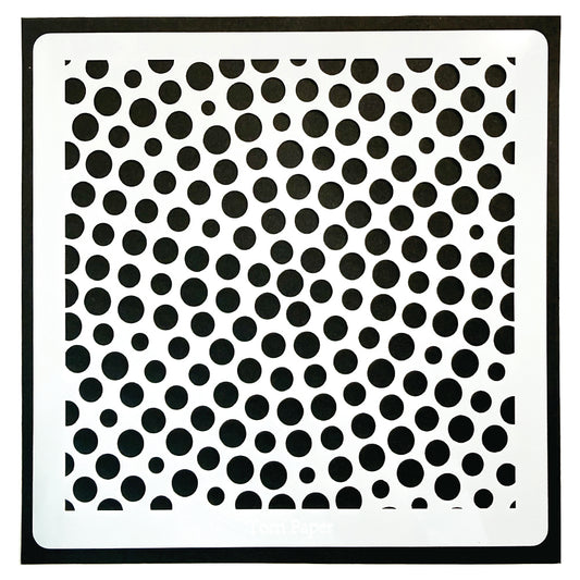 Torn Paper_ Fading Dots Stencil TPS 003