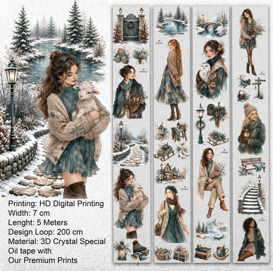 Onwize_ Journal Supplies Winter Meadow 3D Crystal Ink OW 264[Whole]