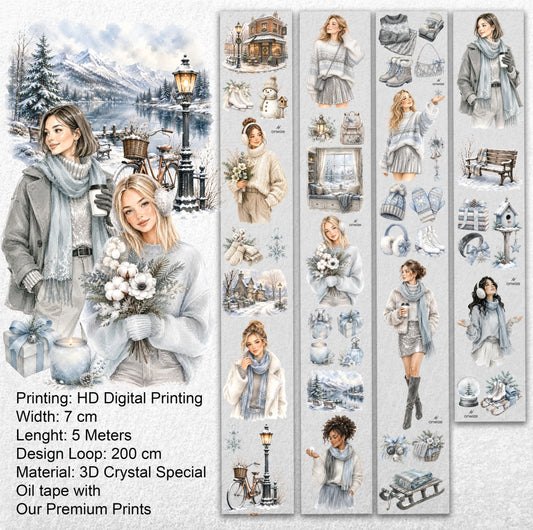 Onwize_ Journal Supplies Winter Glow 3D Crystal Ink OW 263[Whole]